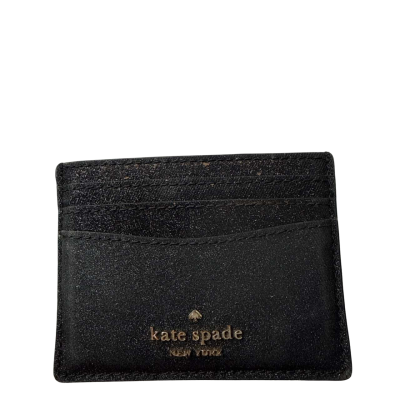 Kate Spade Black  card holder used condition 
