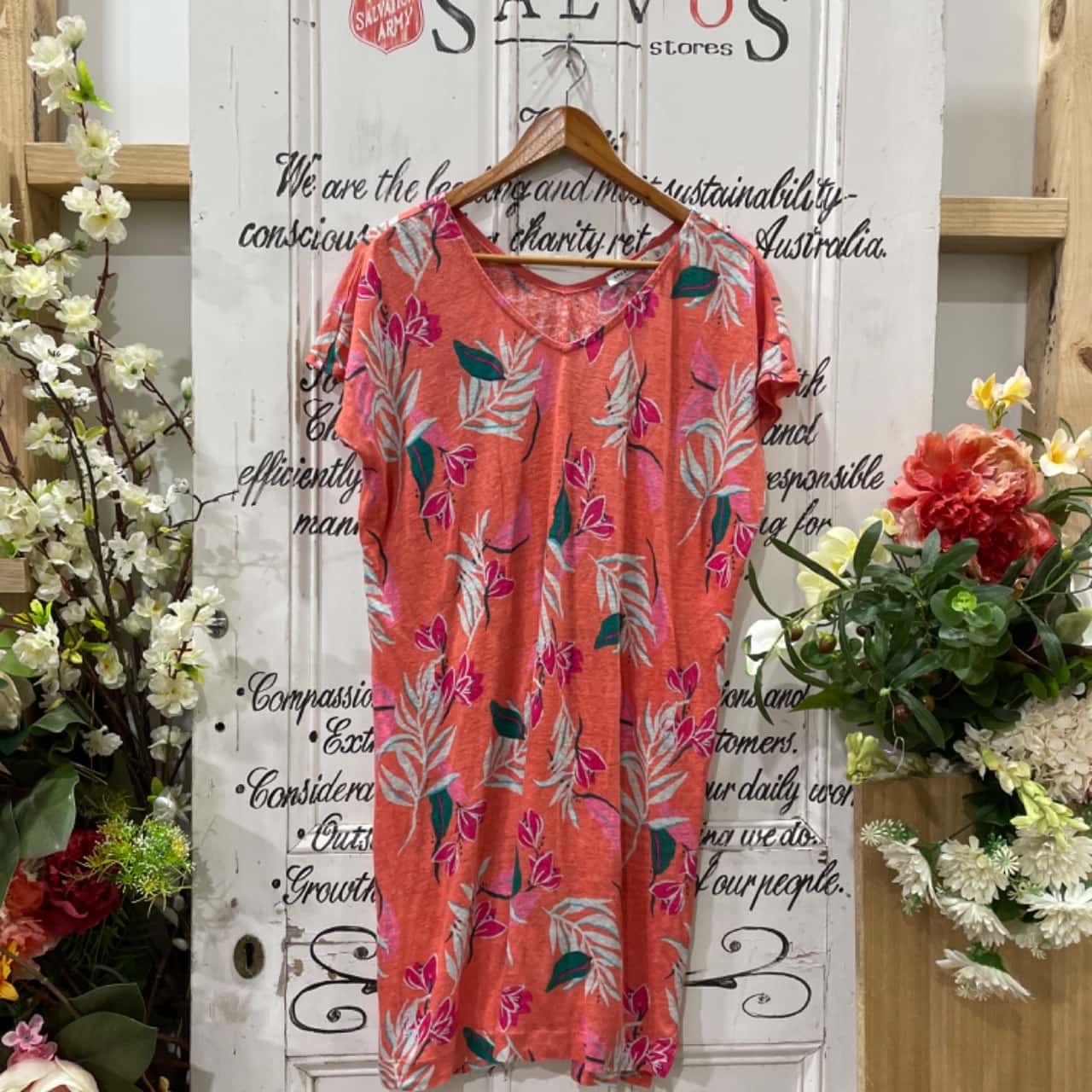 Sportscraft Brand!! FLORAL DRESS! SALE ITEM! Womens Size XS Sleeveless