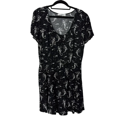 Black Friday  Size 12 Mini Dress Black  