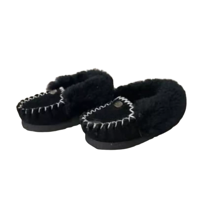 UGG Kids loafers/Sheepskin shoes