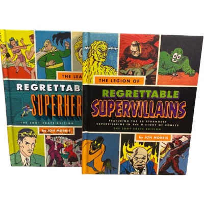The League of Regrettable Superheroes and The Legion of Regrettable Supervillians Books