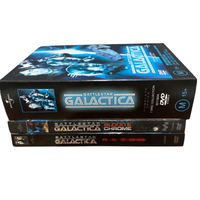 Bundle of Battlestar Galactica DVDS 