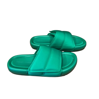  Womens Therapy Ellamayding Size 40 Flats Green 