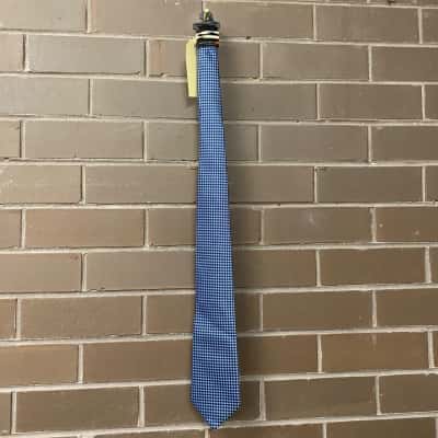 BNWT Reserve Mens One Size Navy Blue / Pattern Tie