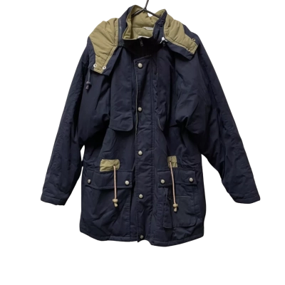 London Fog Jacket Mens  Size 97 Brown / Navy Blue 