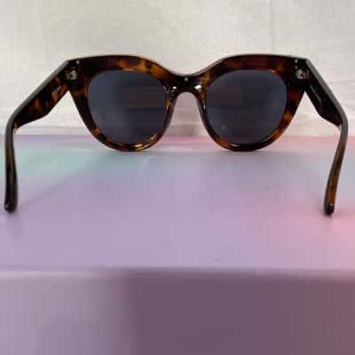  Womens Sunglasses- Le Specs Air heart brown cat eye style