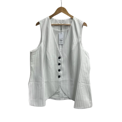 City Chic Womens  Size 22 / XL Pinstriped 