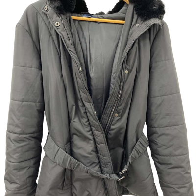 French Connection Womens  Size 14 Puffer Jacket / Winter Jacket Black  