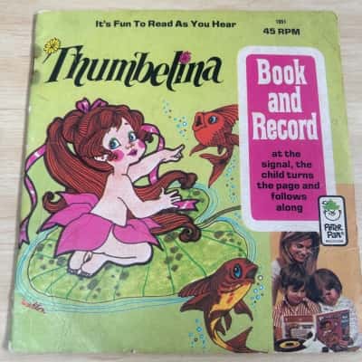 Thumbelina Record and Book 