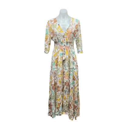 Jaase Womens Maxi Dress Multicoloured / Pattern 