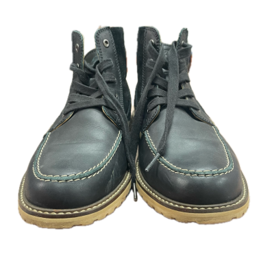 Lacoste Mens Size 8 UK Boots Black  / Navy Blue 