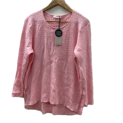 Betty Basics Womens Jumper Size L Pink  
