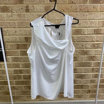 City Chic Womens TOP TWSIT NECK Size XL 