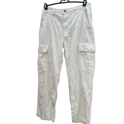 Cotton On Womens  Size 12 White Cargo Pants 