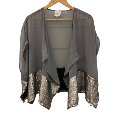 365 Days Womens  Size One Size Sleeveless Top Grey / Silver 