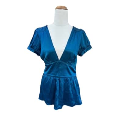 Zimmermann Top Size 1 Turquoise 