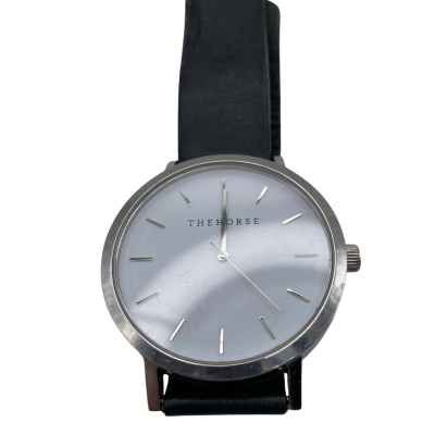 The Horse Watch Black  / Silver Untested