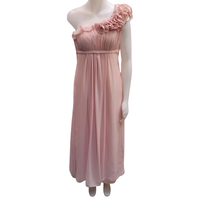  Womens  Size 10 / 12 Bridesmaid Dress Peach / Pink  