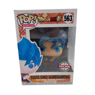 Funko POP! Animation Dragon Ball Z #563 SSGSS Goku Special Edition    (CAB)