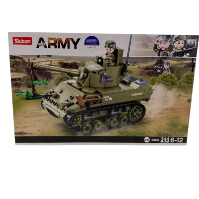Sluban WW2 Light Tank Building Set - B0856