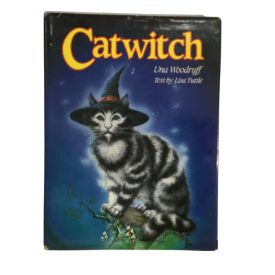 Catwitch Una Woodruff Hard Cover Book