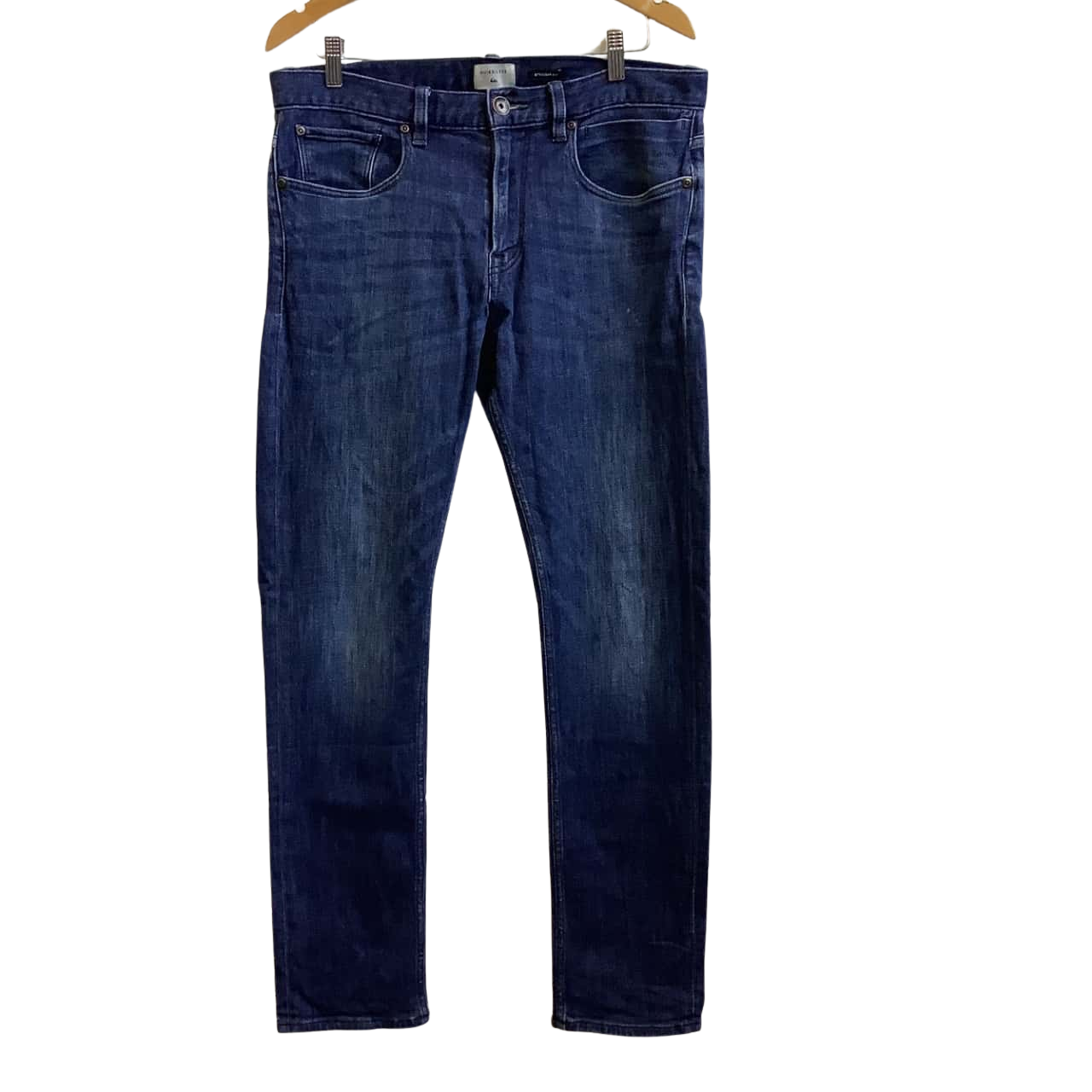 Quiksilver Mens Size W32 Straight Leg Jeans Blue (s)