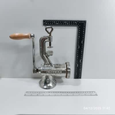Porkert 8 Meat Mincer Table Mounted Vintage PreOwned As Is