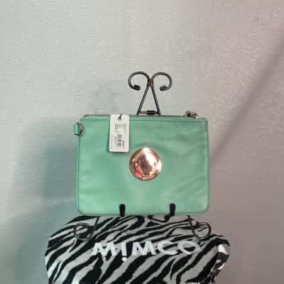 Mimco Womens Clutch pouch Green 