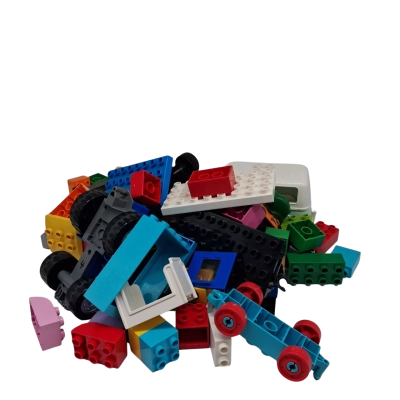1 BAG OF ASSORTED DUPLO. BAG  1