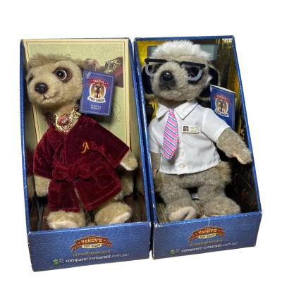 Yakov’s Toy Shop Sergei and Aleksandr plushes