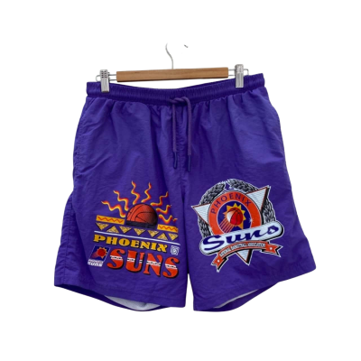 Mitchell & Ness Mens  Size M Purple Phoenix Sun Basketball Shorts
