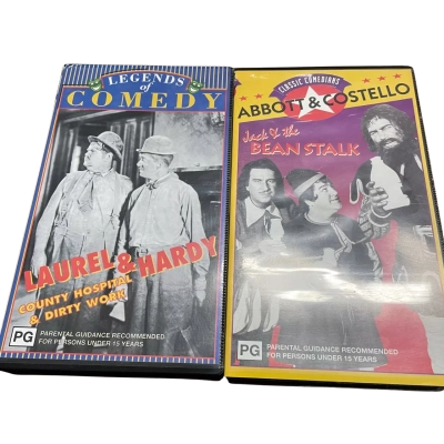 Comedy VHS set