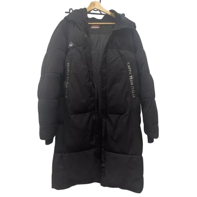 Kappa Mens  Size M Puffer Black 