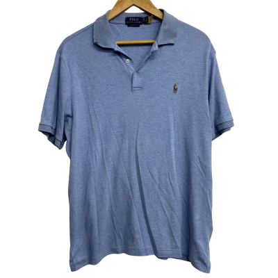 Polo Ralph Lauren Mens Size L Blue Polo