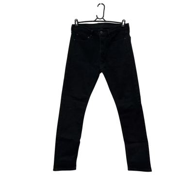 Levi Strauss & Co. Mens Straight Leg Denim Jeans Size 34/32 Black  
