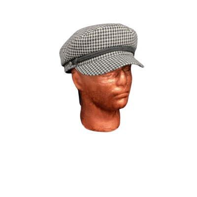 Brixton Mens  Size S Cap Black  / Grey - Checkered