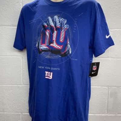 NFL Shop / Nike Mens  Size M Short Sleeve T-shirt Blue 