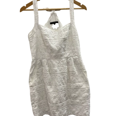 Nanette Womens  Size 6 Sleeveless Dress  White 