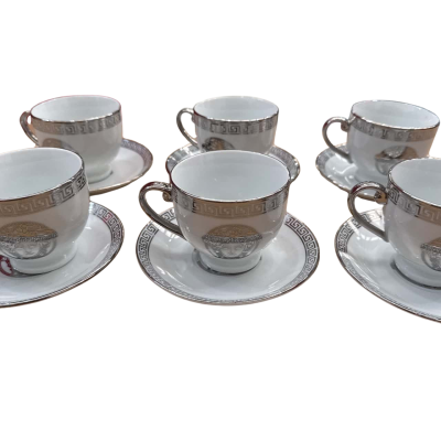 Milano Collection China Coffee Set of 6