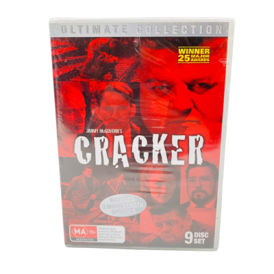 BNWT 9 Disc Set Cracker  (Robbie Coltrane)  SEALED