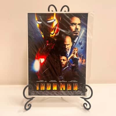 Iron Man 2008 Marvel Movie Poster Print Robert Downey Jr 30 x 21cm