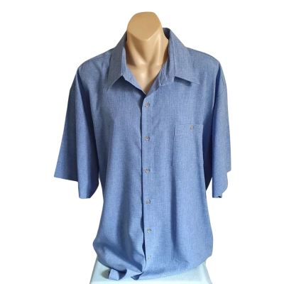 Cipollini Mens  Size XXXXXL (5XL) Business Shirt Blue / Pattern BNWT
