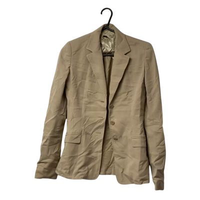 Elie Tahari Size 6 Blazer Beige 