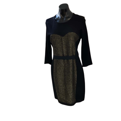 TOKITO  Womens  Size 14 Cocktail Dress Black  / Gold 