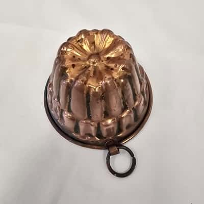 Antique Copper Jelly Mould from Italy