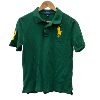 Polo Ralph Lauren Boys Size L (14-16) Green Polo 