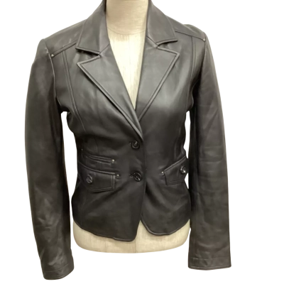 MOTIVI -  Womens  Size 10 Cropped Jacket Black  