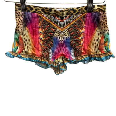 Camilla Girls  Size 10 yo Patterned Pull On Shorts Multicoloured