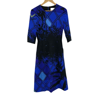 Preen By Thornton Bregazzi Womens Size S Short Sleeve Dress  Multicoloured 