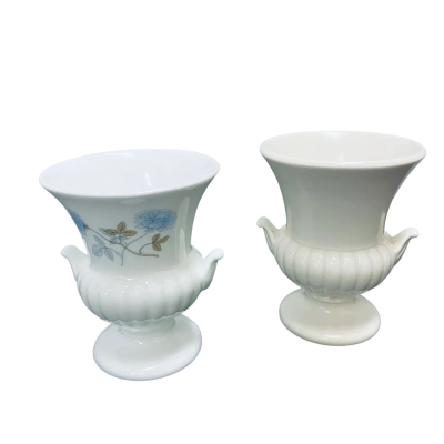 Vintage Wedgewood Vases 8.5cm x2